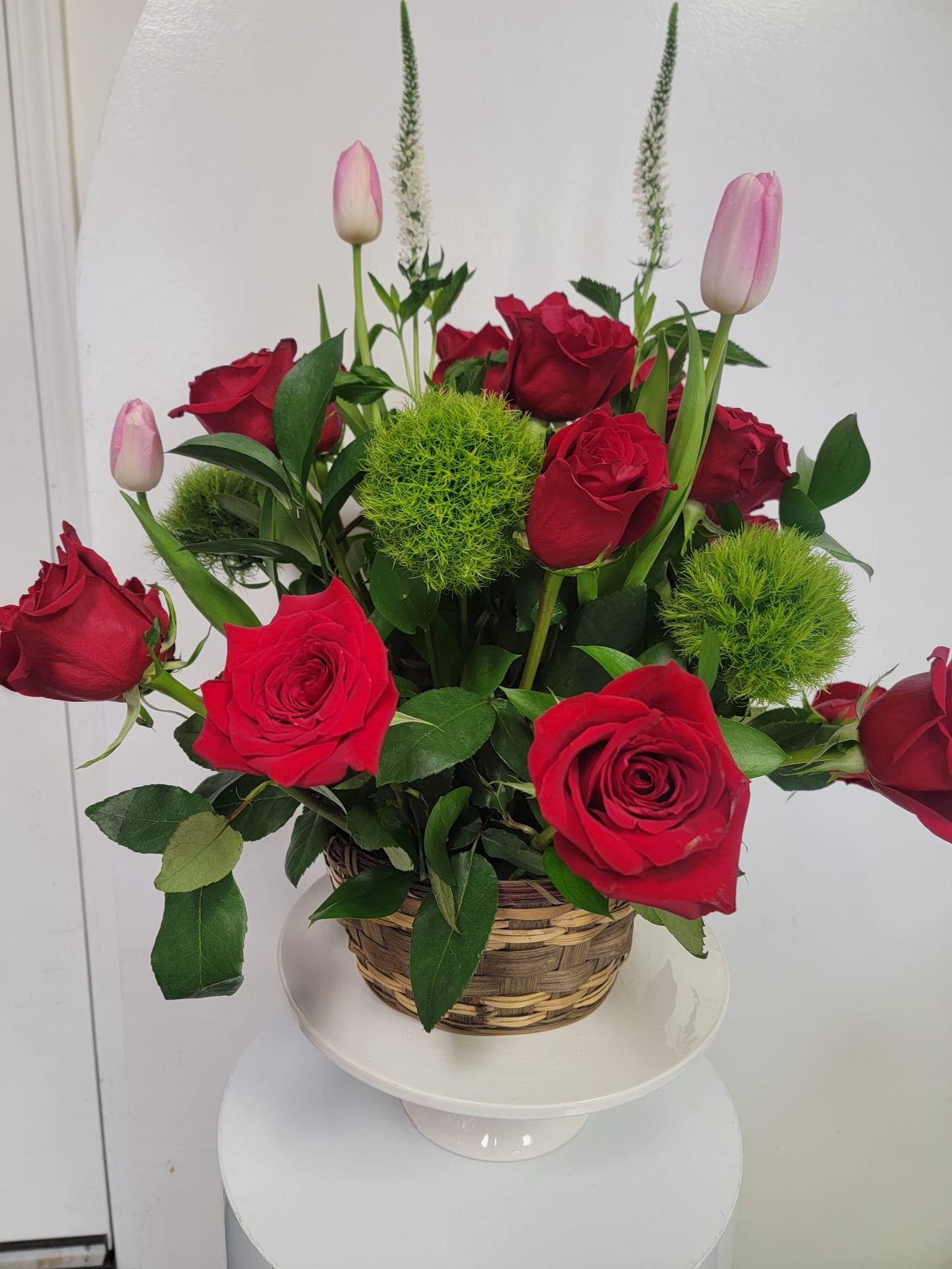 Basket of 24 Roses